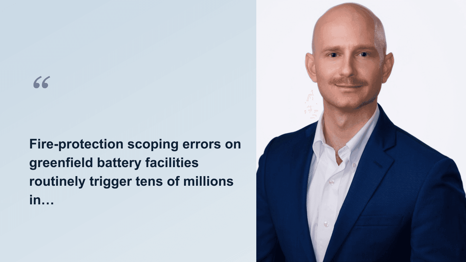Equipment Fire Protection: The $100M Lesson the Battery Industry Keeps Learning