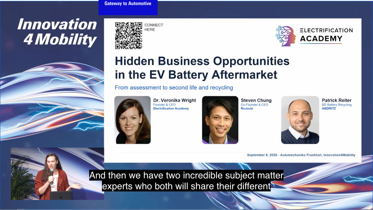 Hidden Business Opportunities in the EV Battery Aftermarket